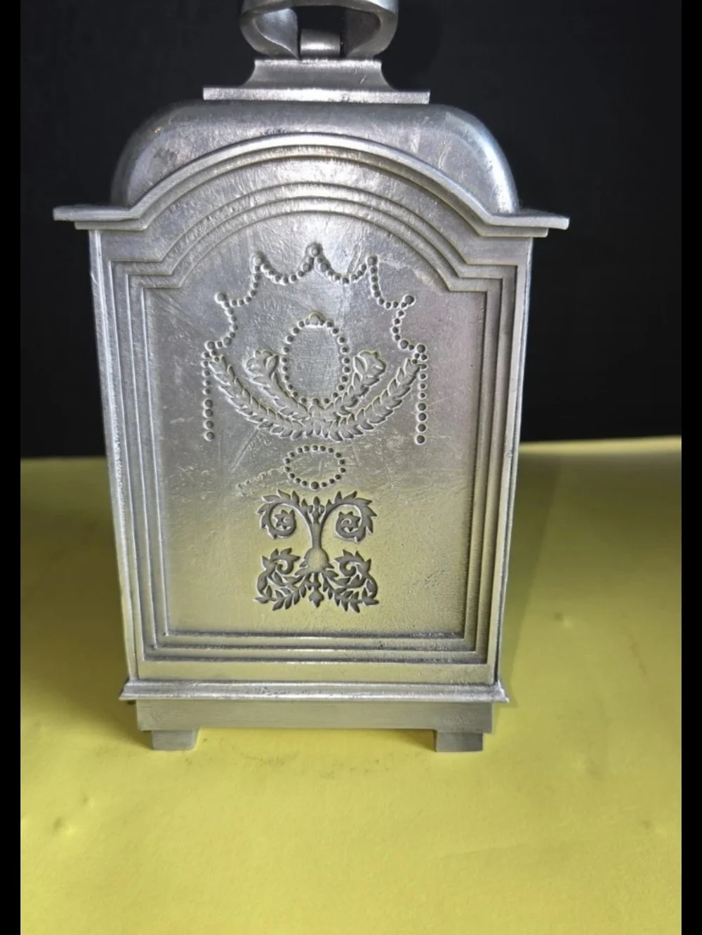 Beautiful Royal Selangor Hand Finished Functional Pewter Carriage Table Clock